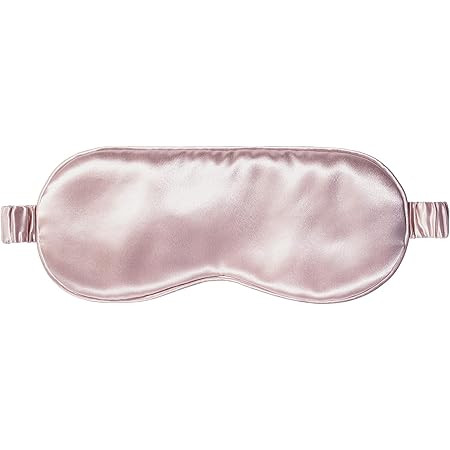 Slip Silk Sleep Mask, Pink (One Size) - 100% Pure Mulberry 22 Momme Silk Eye Mask - Comfortable S... | Amazon (US)