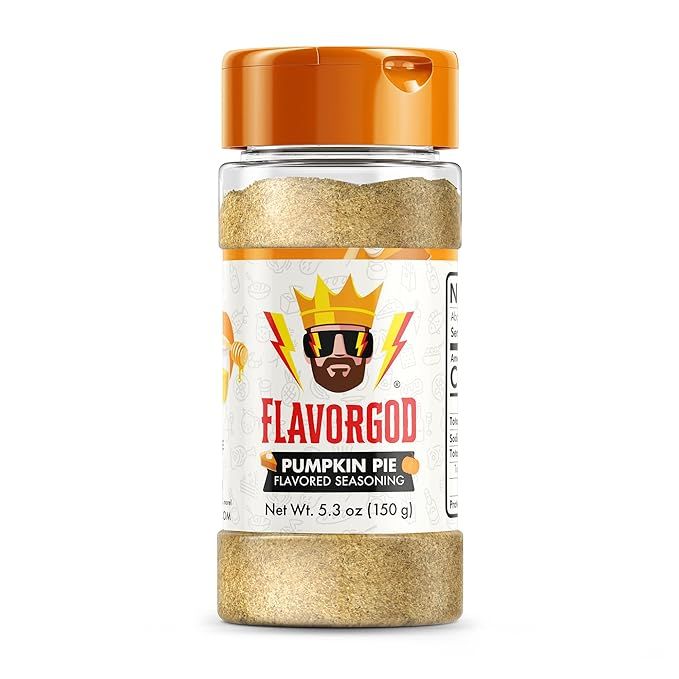 The Original Pumpkin Pie Spice Topper Seasoning Mix by Flavor God - Premium All Natural & Healthy... | Amazon (US)