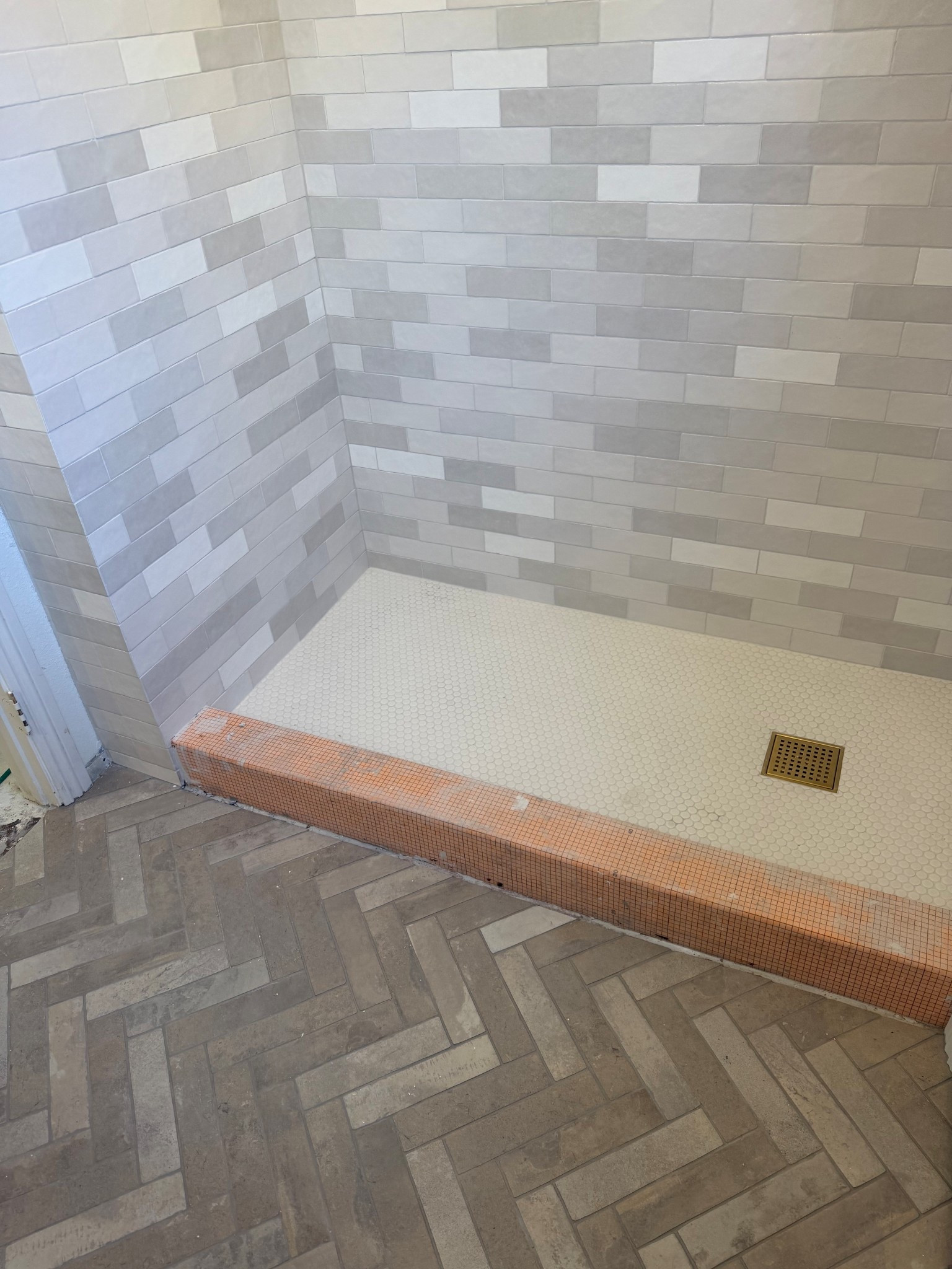 This floor tile looks like brick but it’s not and it’s on sale right now! This is the ivory, it’s definitely gray in person!! 

#LTKSaleAlert #LTKMothersDay #LTKHome