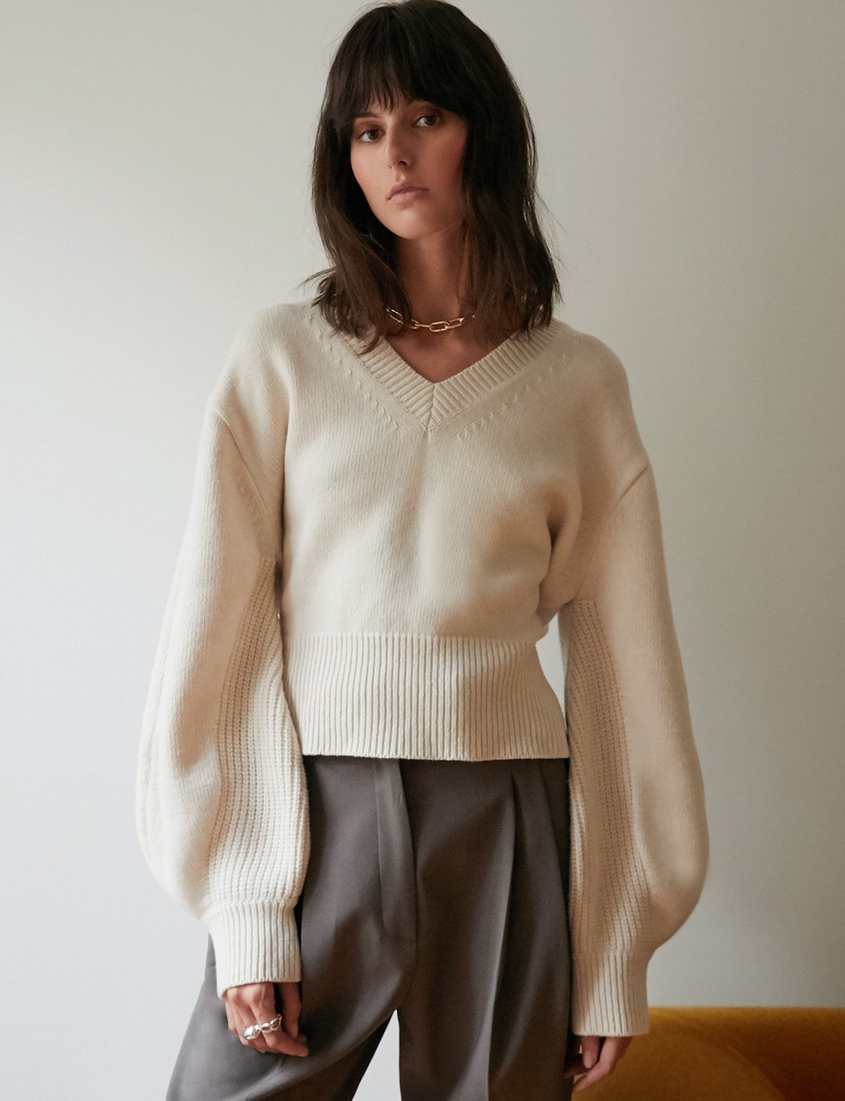 Back Tie Crop Sweater | Pixie Market