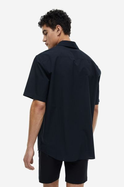 Regular Fit Short-sleeved shirt | H&M (UK, MY, IN, SG, PH, TW, HK)