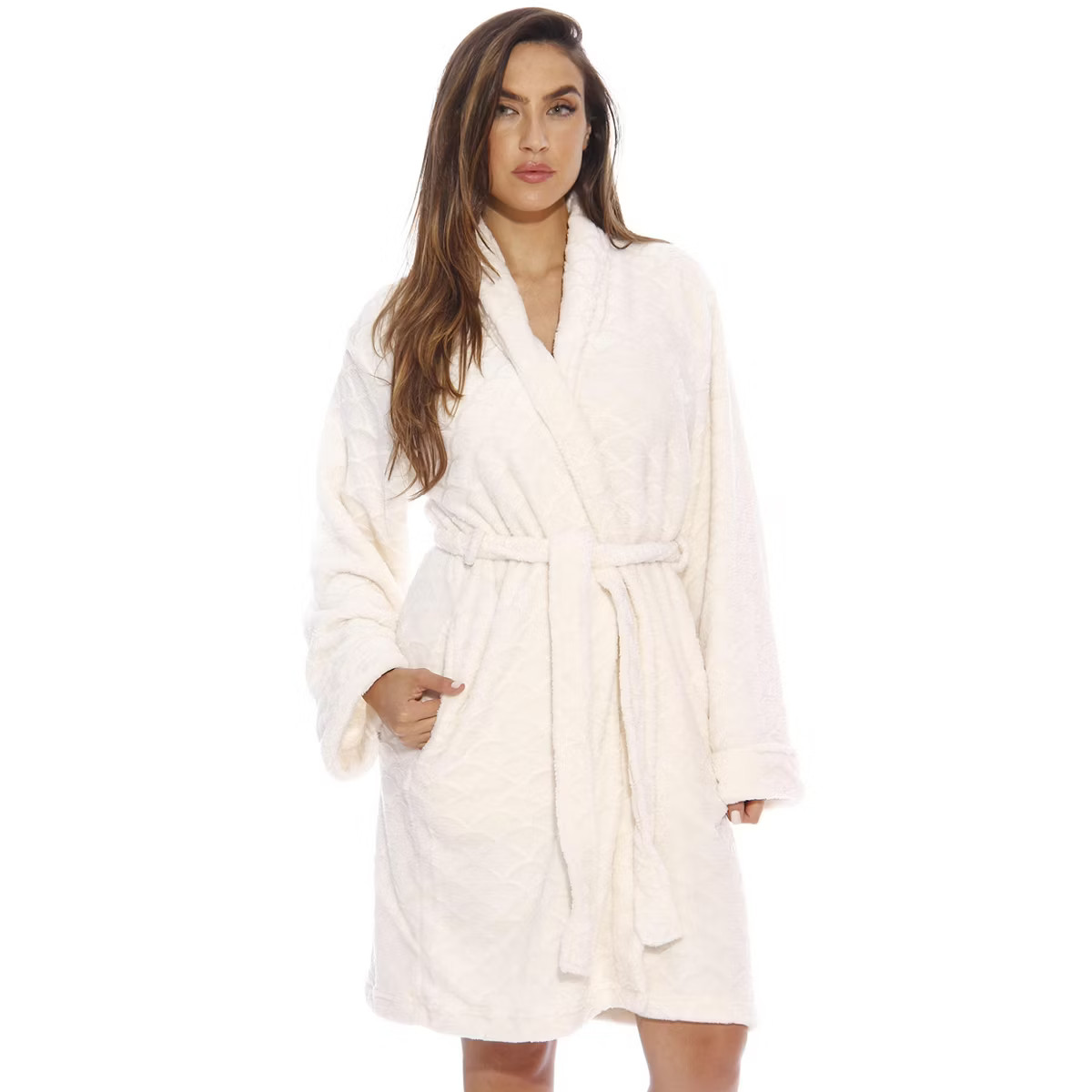 Just Love Womens Plush Solid Robe | Ladies Bathrobe | Target