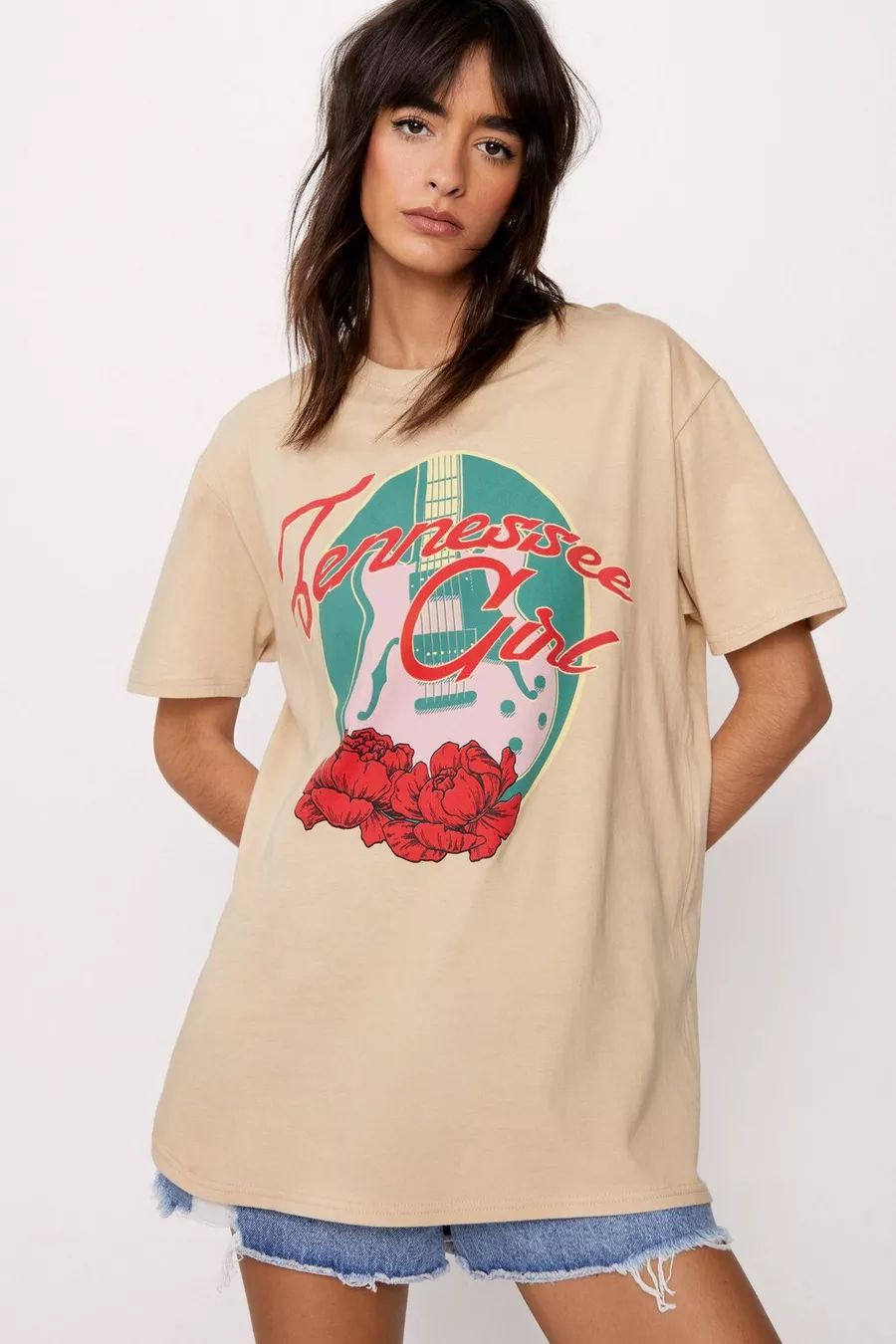 Tennessee Girl Graphic Oversized T-shirt | Nasty Gal (US)