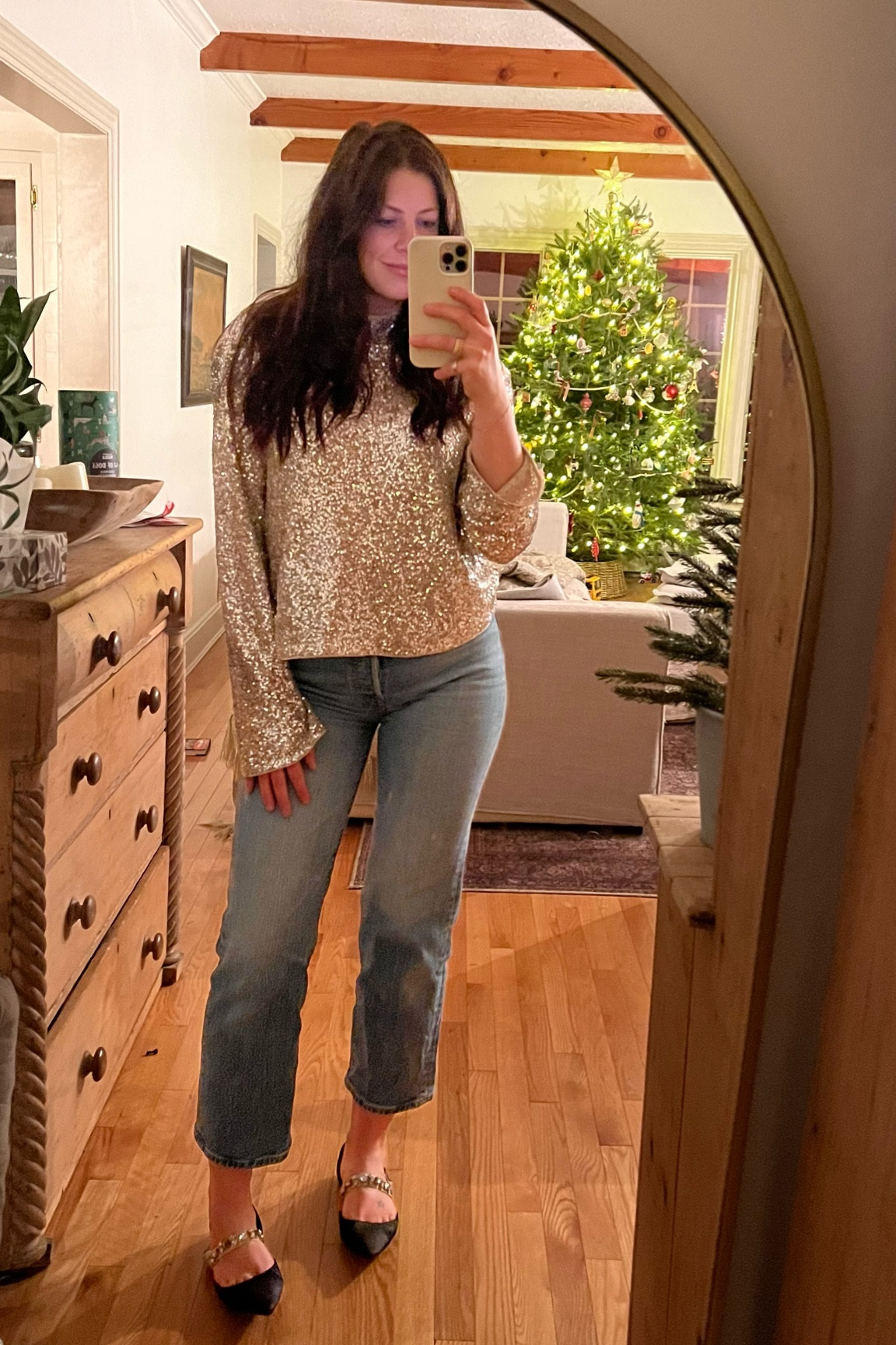 Christmas festive look

#LTKHoliday #LTKSeasonal #LTKfindsunder100