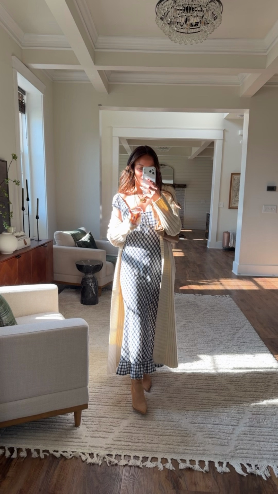 This target dress is perfection for spring! Stretchy, comfy & such great quality. In size xs. Comes in red too. My sweater is old so I linked additional options. 

#LTKootd #LTKgrwm #LTKFestival