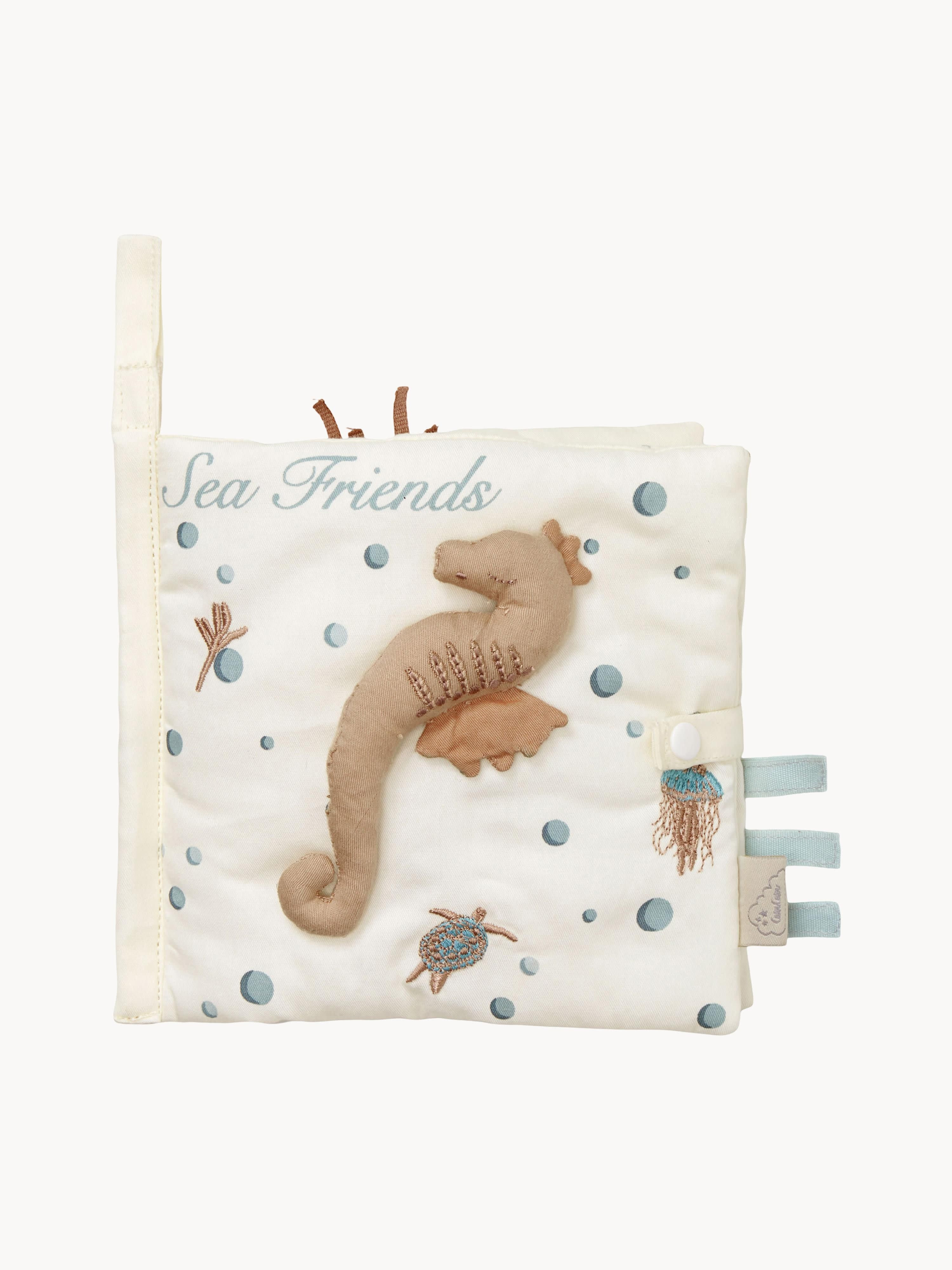 Spielzeug-Buch Sea Garden aus Bio-Baumwolle | Westwing EU