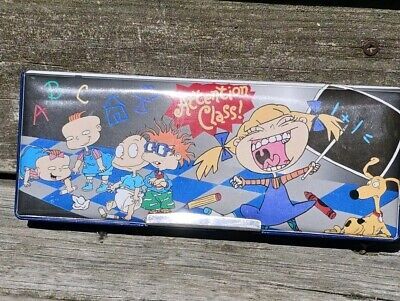 Rugrats Pencil Case Vintage 90s Magnetic Tommy Angelica Clean  | eBay | eBay US