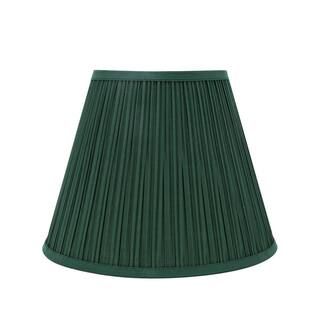 Aspen Creative Corporation 13 in. x 10 in. Green Pleated Empire Lamp Shade 33053 - The Home Depot | The Home Depot