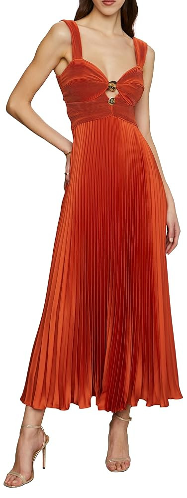 AMUR Women's Gisella Midi Dress | Amazon (US)