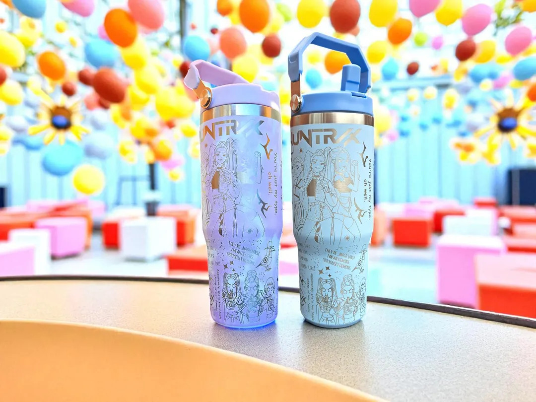30oz K-pop Demon Hunters Tumbler – Huntrix Saja Boys Inspired Stainless Steel Insulated Cup, Kp... | Etsy (US)