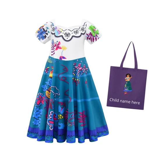Mirabel Dress Long Mirabel Dress Encanto Inspired Dress | Etsy | Etsy (US)