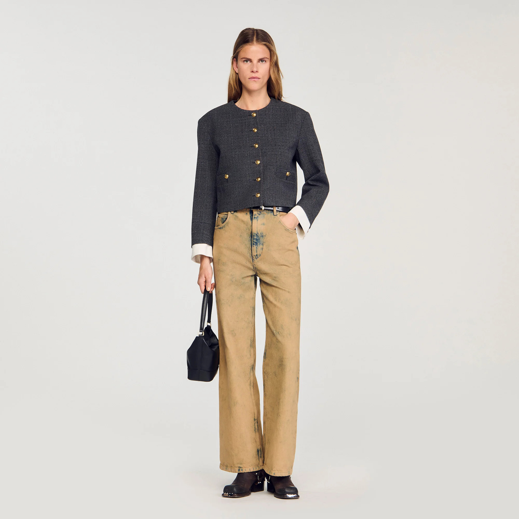 Rhinestone tailored jacket | Sandro US | Sandro-Paris US