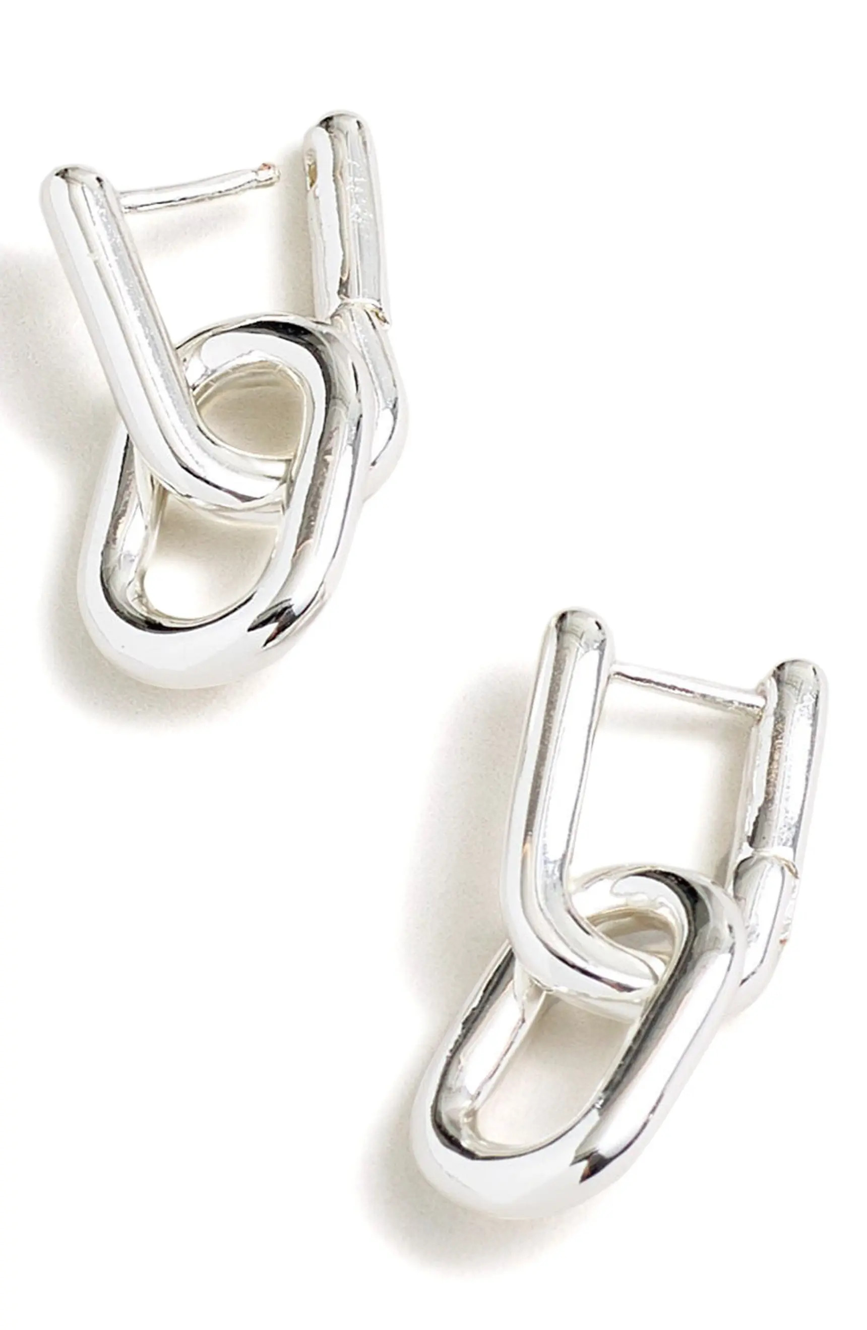 Madewell Modular Carabiner Hoop Earrings | Nordstrom | Nordstrom