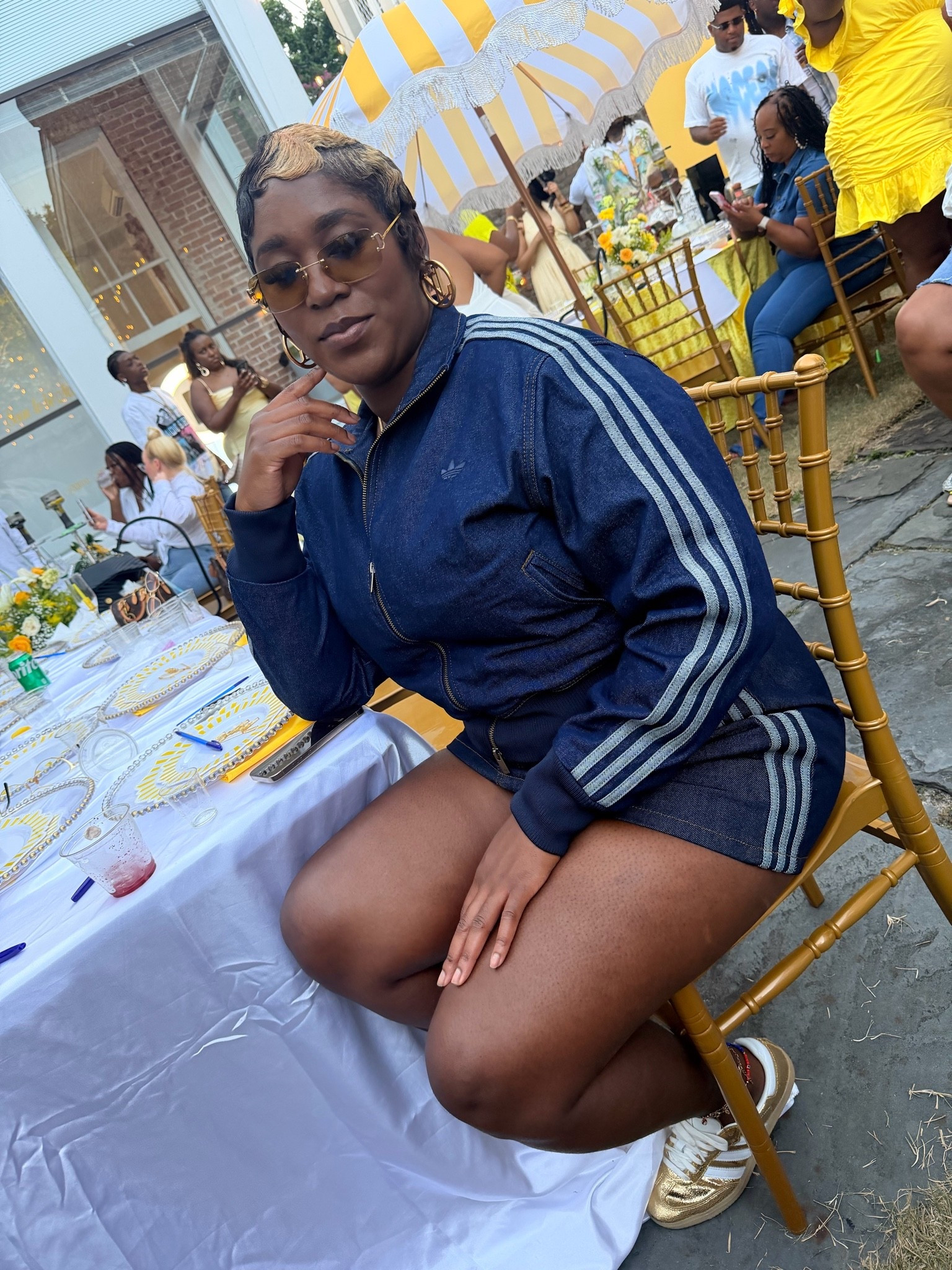 Daughter looking amazing in her @adidas  fir ✨