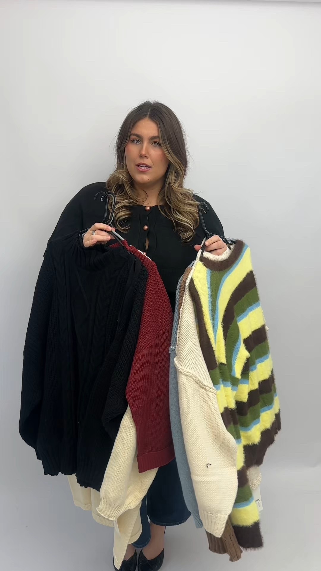 Amazon sweater finds. The XL fits like a 2X in most other brands. I order the biggest size available on each  The quality of these products are 10/10  

#LTKPlusSize #LTKSeasonal #LTKootd