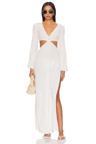 Tularosa Adilah Maxi Dress in Ivory from Revolve.com | Revolve Clothing (Global)
