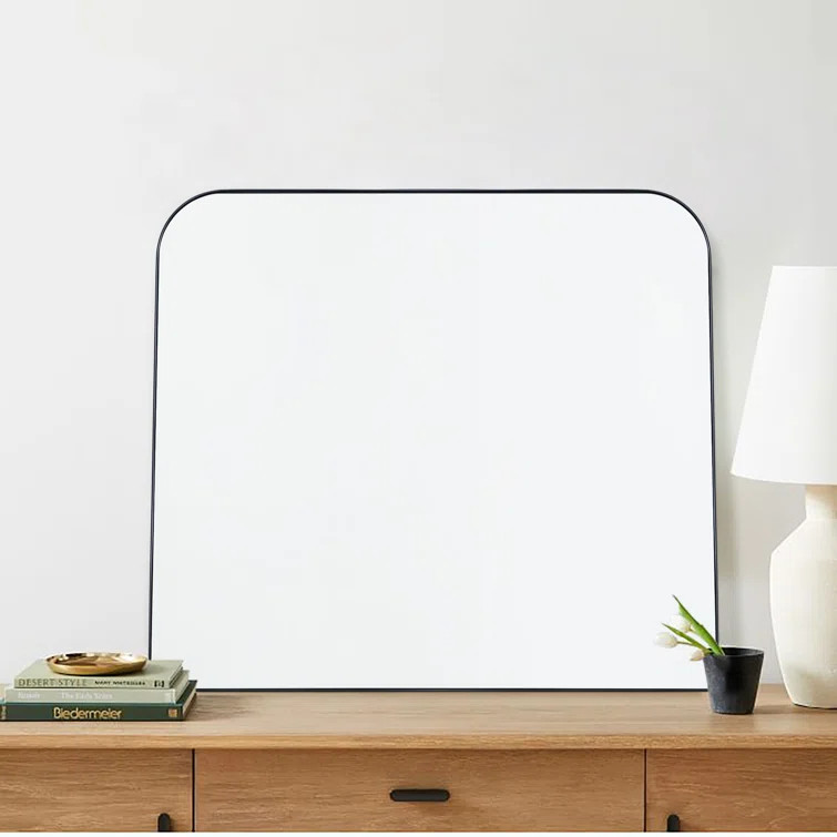 Bhargava Large Arched Mantel Wall Mirror For Bathroom, Living Room | Wayfair North America