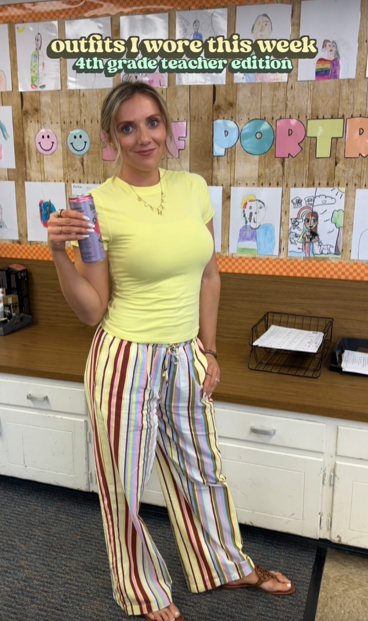 Shirts are size small! Shoes are TTS! Striped pants are XS and I probably could have done a small. Levi’s are a size 24. 