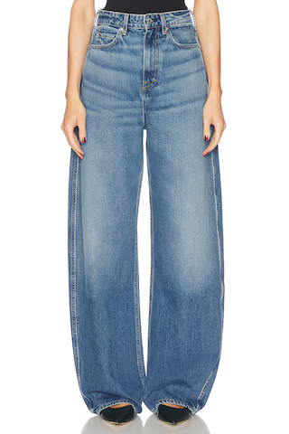 GRLFRND Austen High Rise Curve in Hyperion Ave from Revolve.com | Revolve Clothing (Global)