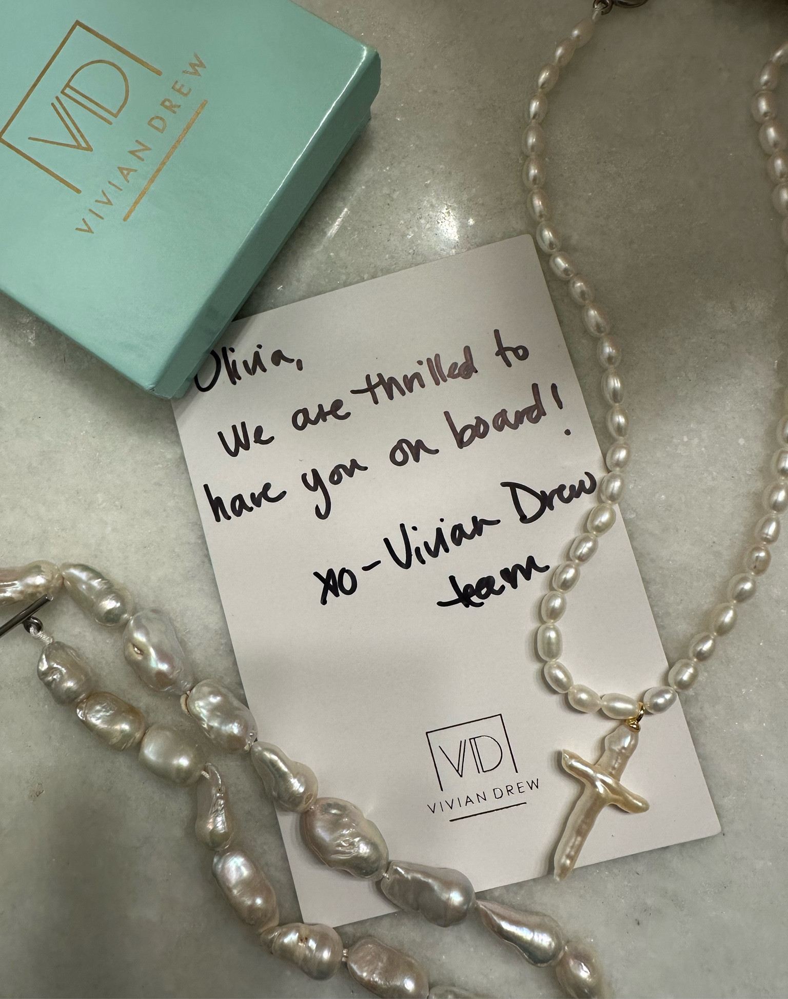 The sweetest business sent me these necklaces! The cross necklace is precious & I can’t wait to wear!!!