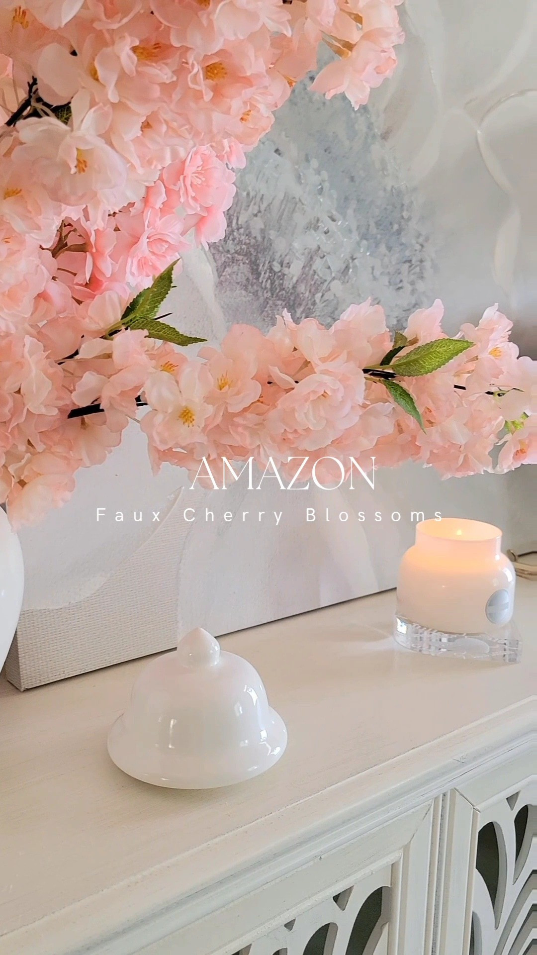 I'm so in love with these beautiful Cherry Blossom Stems I found on Amazon. 🌸

#LTKSeasonal #LTKHome #LTKFindsUnder50