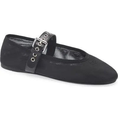Miu Miu Mary Jane Ballet Flat in Oliva at Nordstrom, Size 7Us | Nordstrom