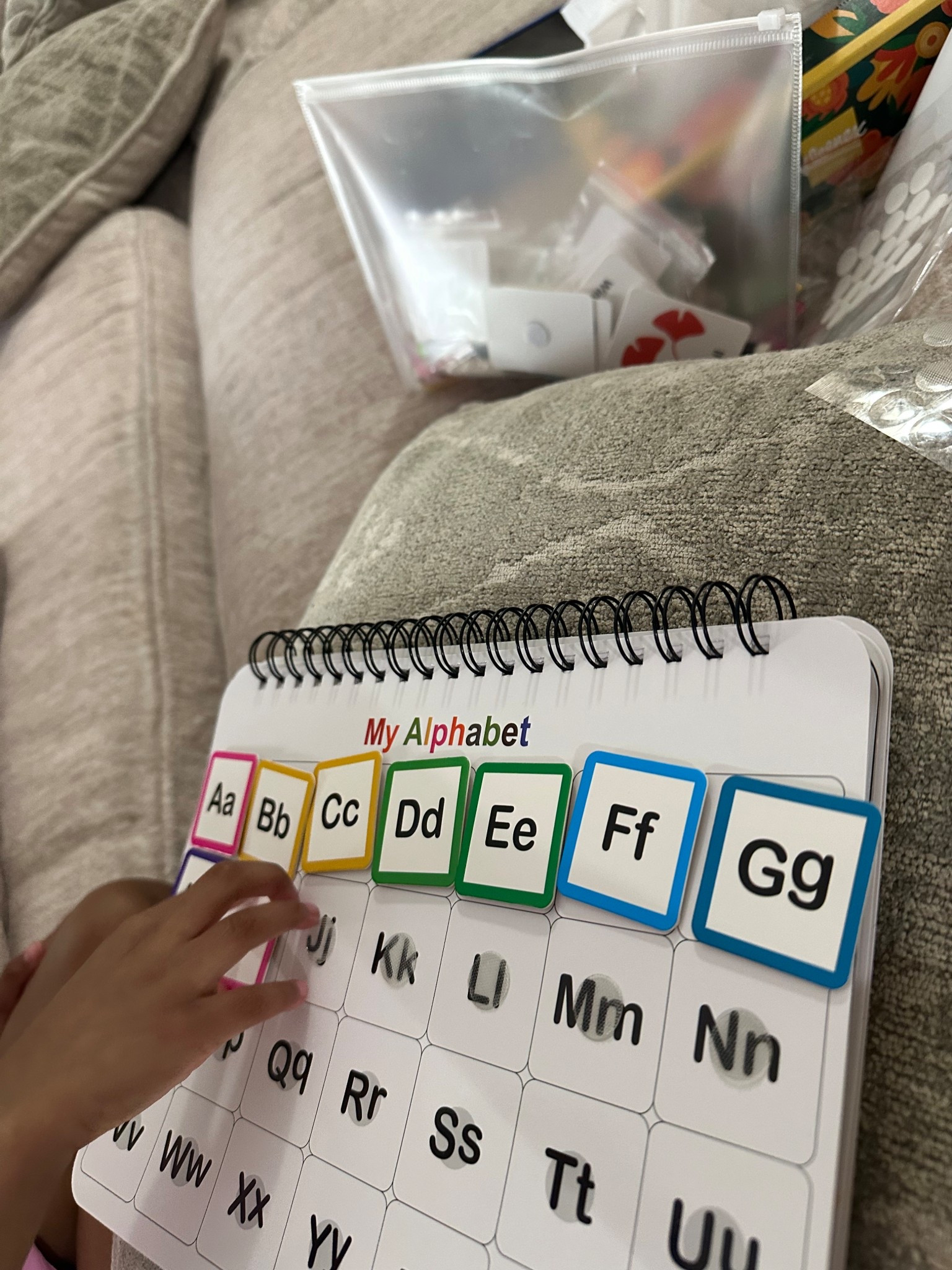 This Montessori-inspired busy book has been a game changer for our preschooler! It’s hands-on, screen-free, and builds real-life skills like matching and problem-solving. Perfect for quiet time or learning on the go 

#LTKKids #LTKFindsUnder100 #LTKFindsUnder50