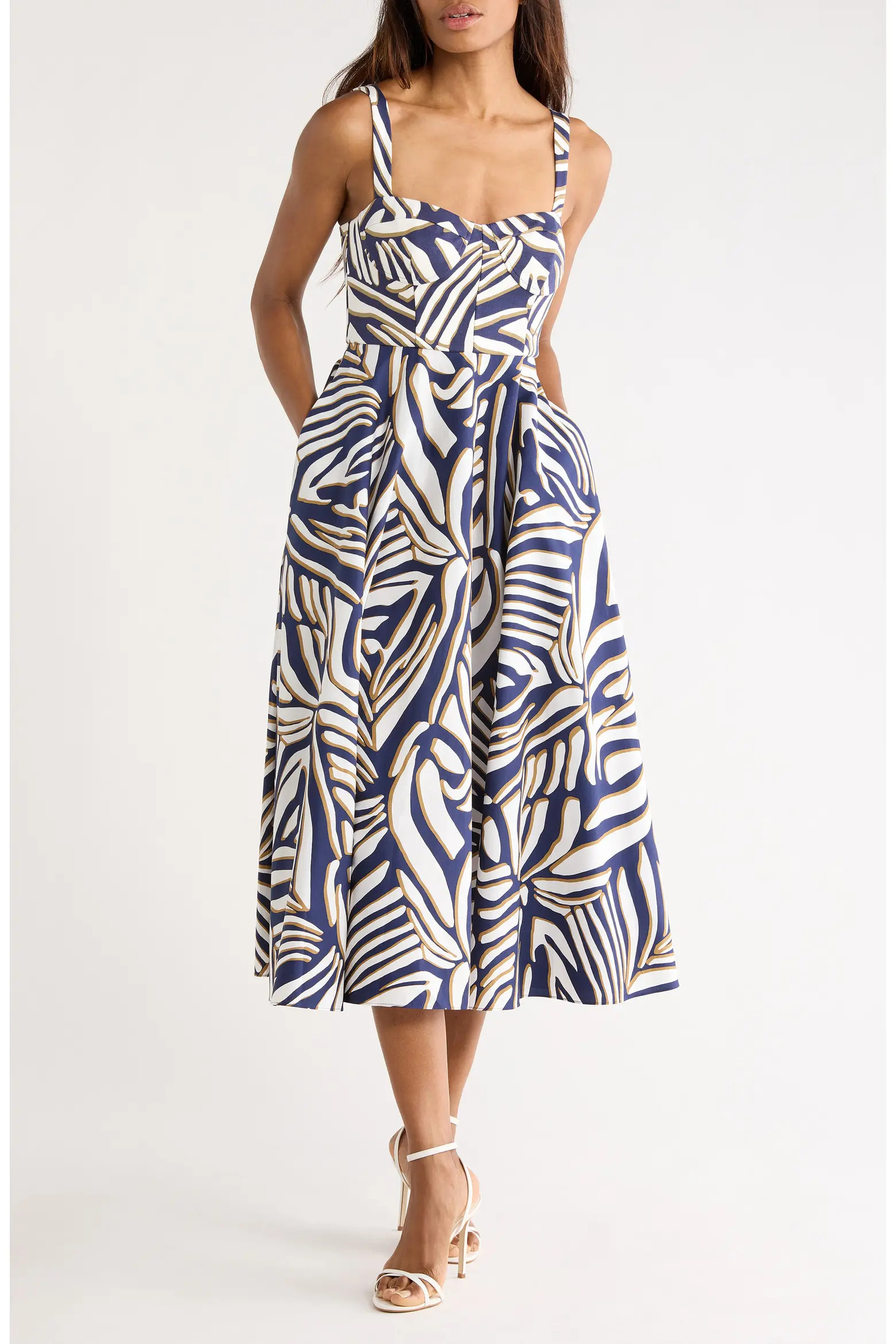 Audrey Floral Print Sleeveless Sundress (Women) | Nordstromrack | Nordstrom Rack