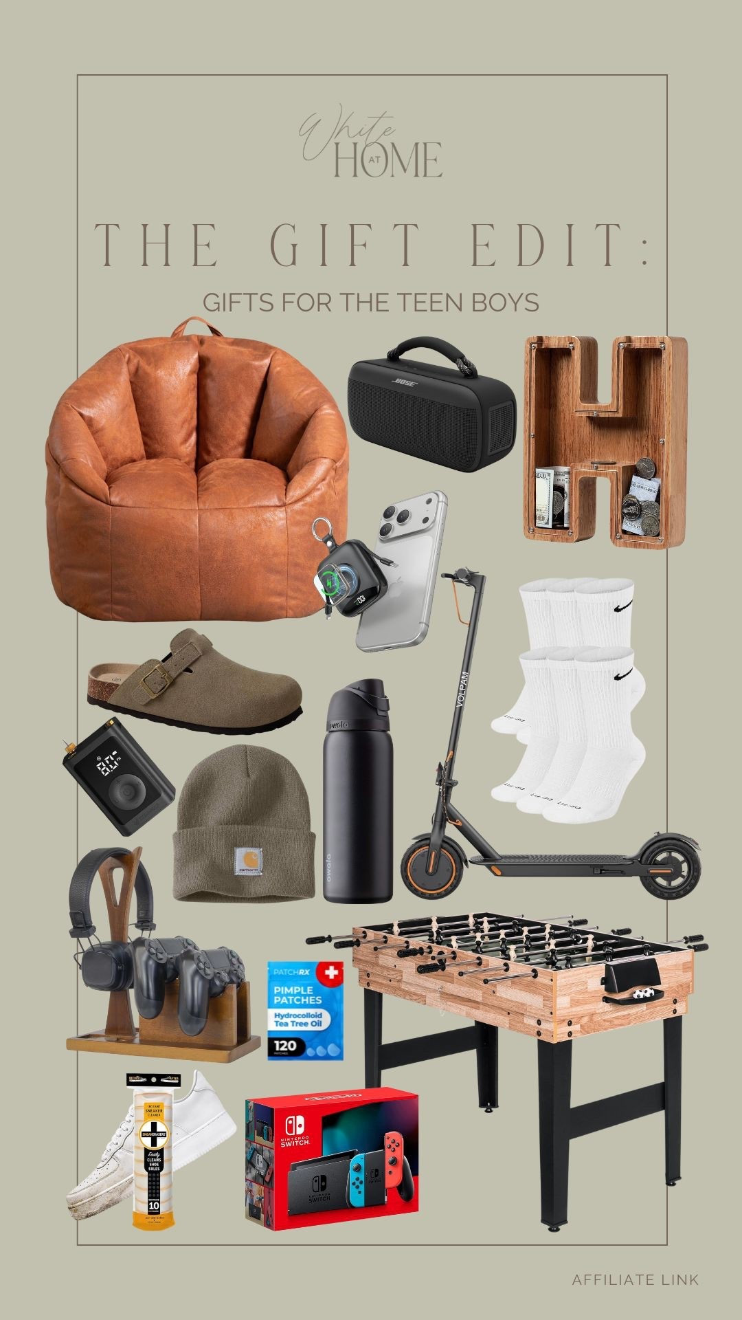 A curated gift guide for the teen boys! Everything from gaming essentials to fashion, tech accessories, sports finds and more! 

#LTKMens #LTKGiftGuide