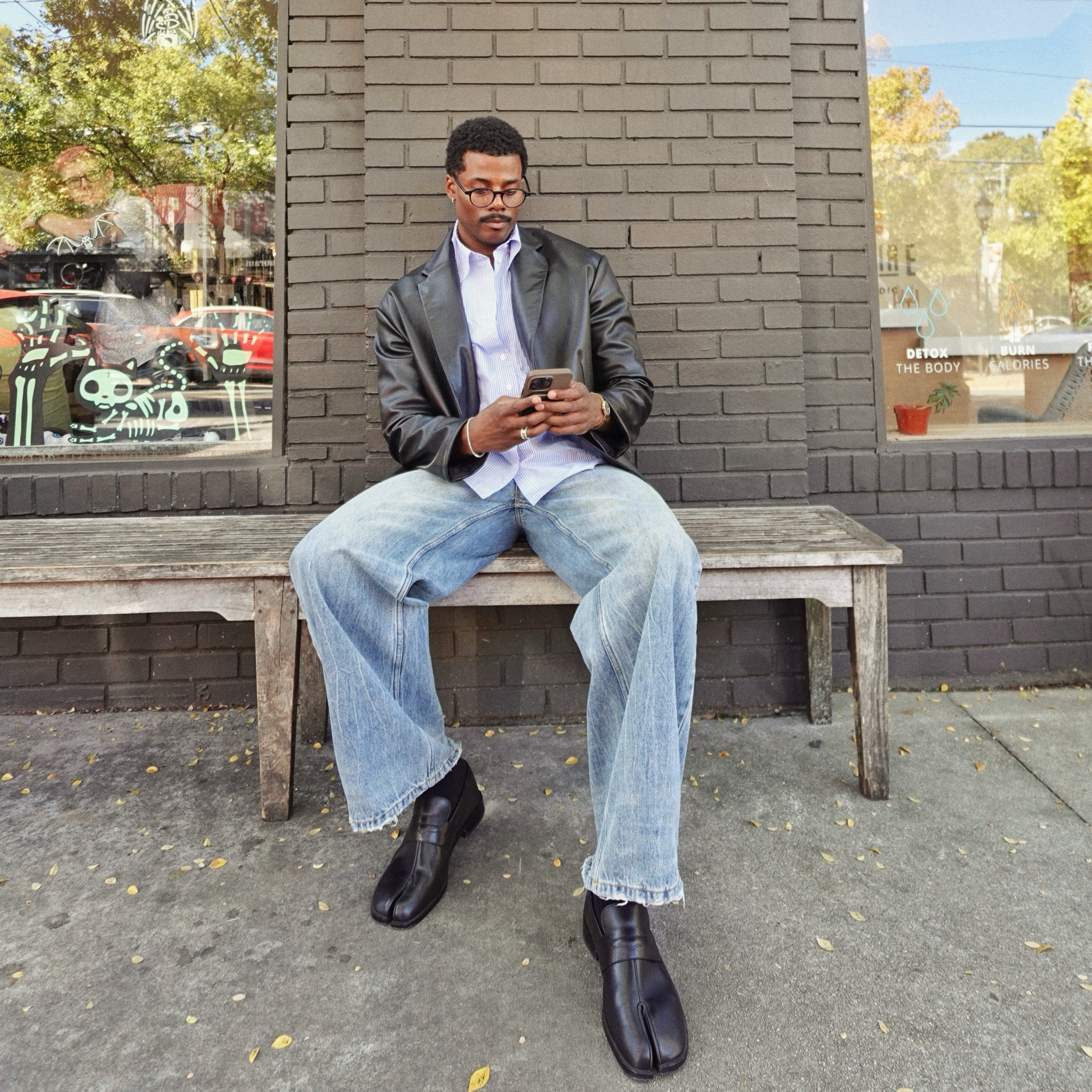 You need a leather blazer! It’s the perfect grab and go blazer for the fall/winter. I’m in an XL (I’m a tailor advocate fyi)  

#LTKSeasonal #LTKHoliday #LTKTravel