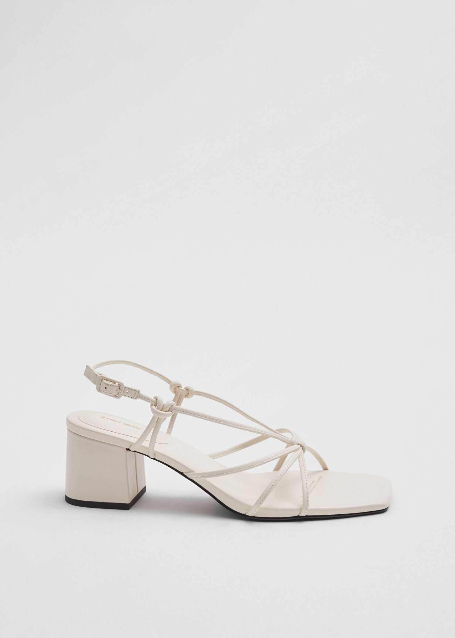 Strappy Knotted Leather Sandals | & Other Stories (EU + UK)