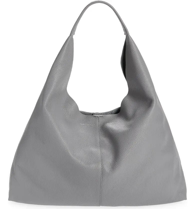 Violet Leather Hobo Bag | Nordstrom