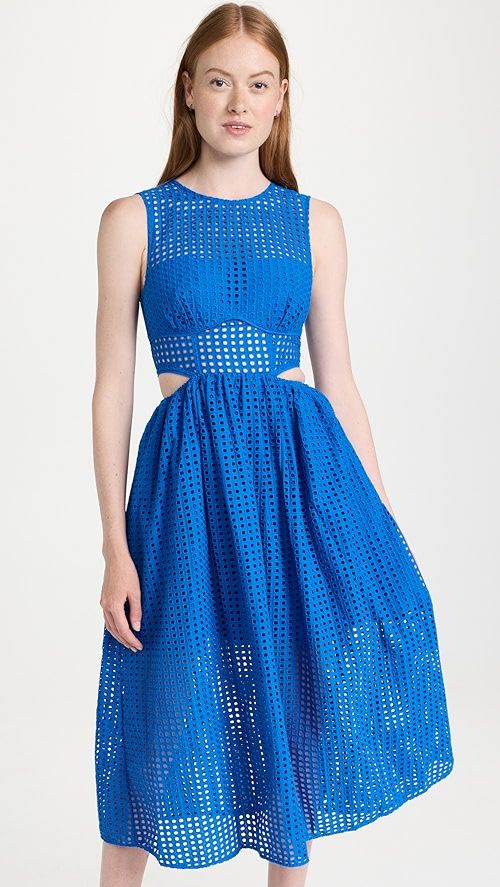 Broderie Anglaise Midi Dress | Shopbop