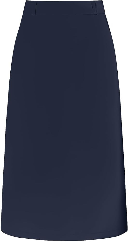 Hobemty Women's Pencil Skirt High Waist Split Back Work Midi Skirts | Amazon (US)