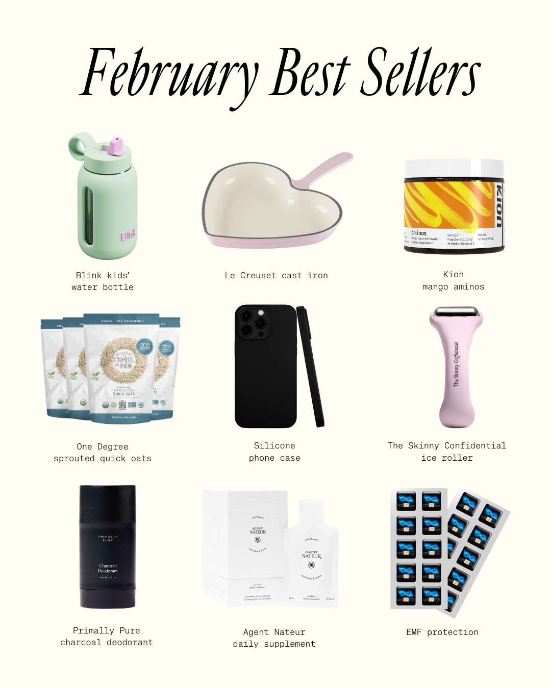 February best sellers 

 