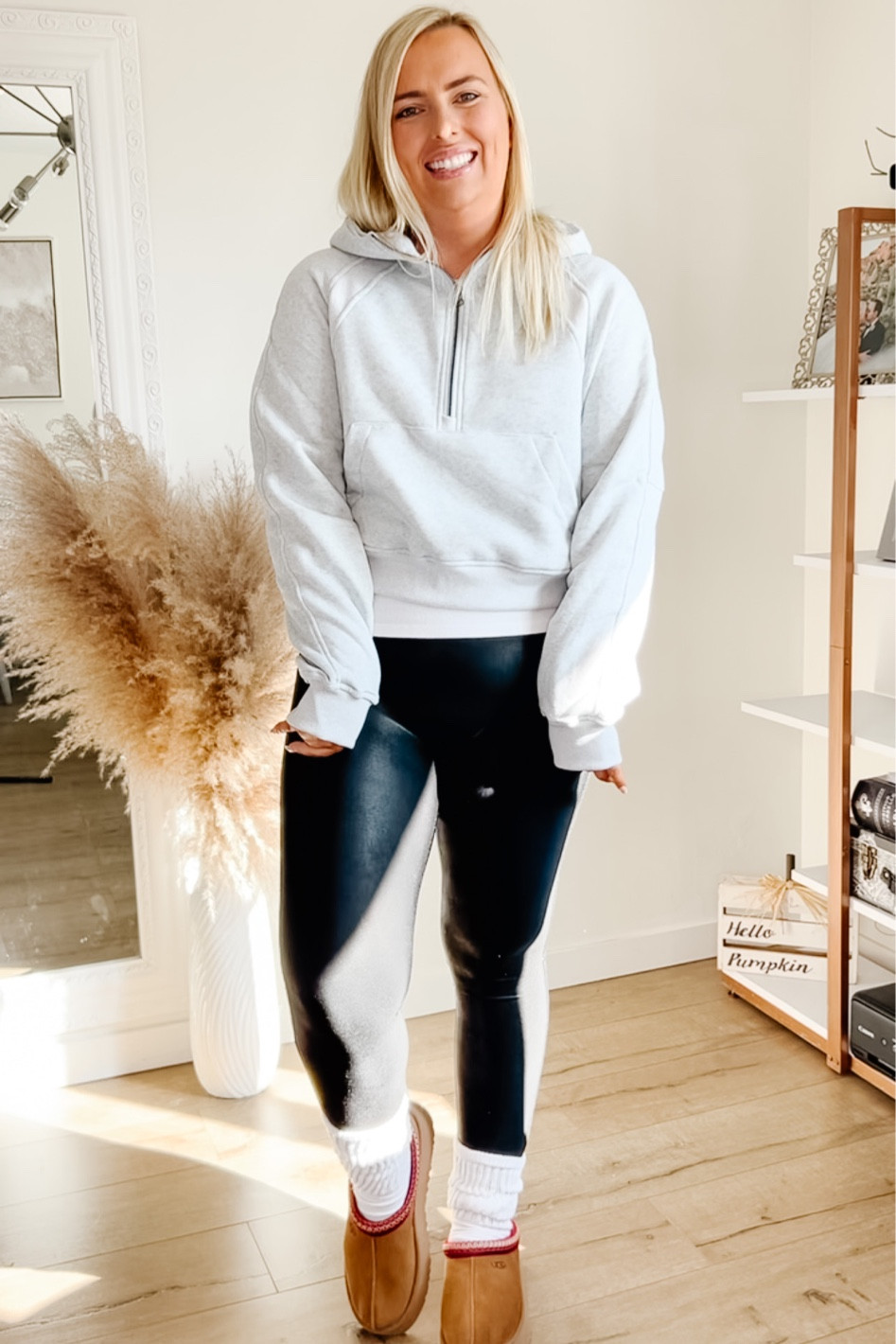 Lulu amazon find
Amazon scuba half zip
Cozy fall outfit 
Ugg tazz Canada 
Grey scuba hoodie 
Midsize fall outfit. 

Size XL in hoodie
Large spanx 
Uggs fit me tts 

#LTKfindsunder50 #LTKstyletip #LTKmidsize