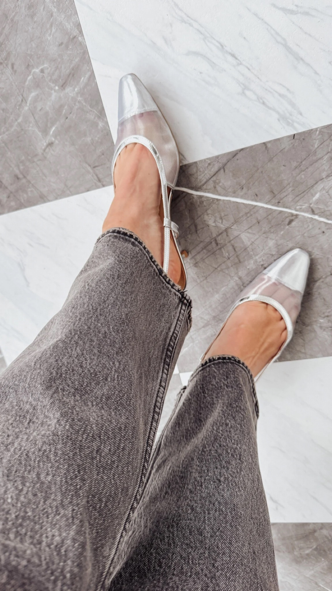 Comfy & cute silver mesh kitten heels for your holiday parties & New Year’s Eve outfit 🪩

Runs tts - I wear an 8.5/9. Got the 9 & they fit 👌 

#LTKOver40 #LTKStyleTip #LTKHoliday