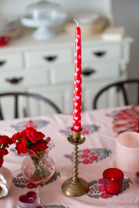 Hand painted candles for the valentines table 

#LTKhome #LTKGiftGuide #LTKSeasonal