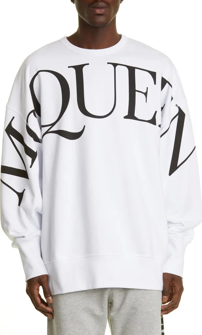 Men's Oversize Logo Crewneck Sweatshirt | Nordstrom