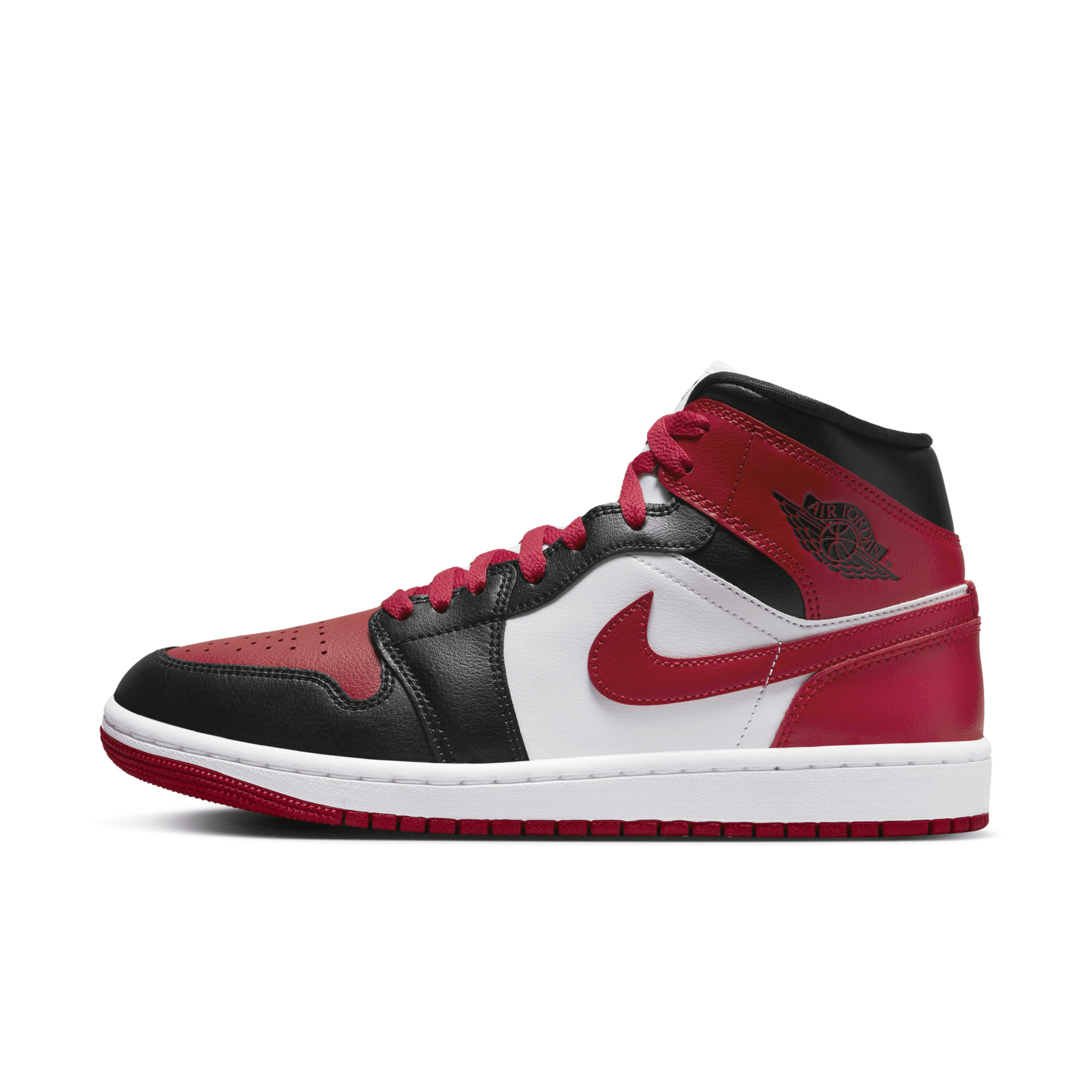 Women's Air Jordan 1 Mid Shoes in Black | BQ6472-079 | Nike (US)