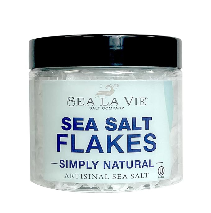 Sea La Vie Salt Flakes, 3.5 Ounces, Pack of 1, Kosher Handcrafted Gourmet Artisinal Finishing Sal... | Amazon (US)