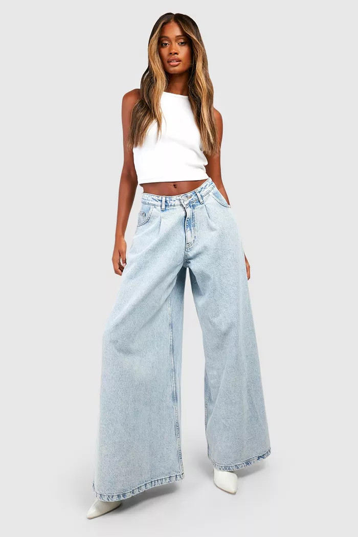 Extreme Wide Leg Jeans | boohoo (US & Canada)