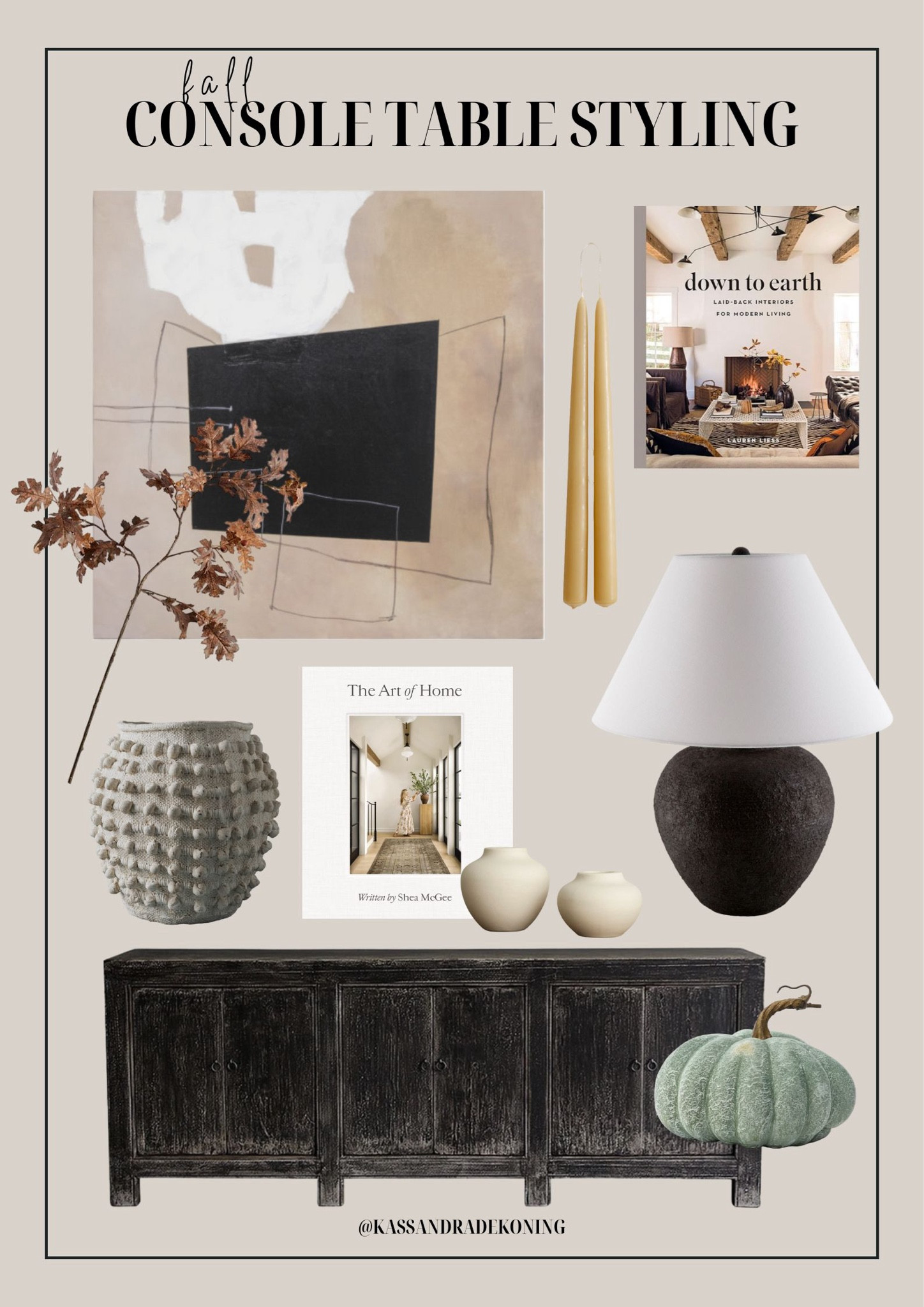 Console Table Styling for Fall 

#LTKHome #LTKSeasonal #LTKFindsUnder100
