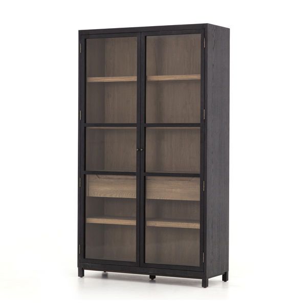 Millie Cabinet Drifted Black/Drifted Oak | Scout & Nimble