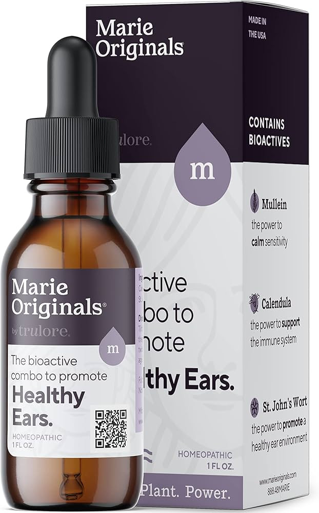 Organic Ear Oil for Earache Irritation, All Natural Eardrops for Infection Prevention, Swimmer's ... | Amazon (US)