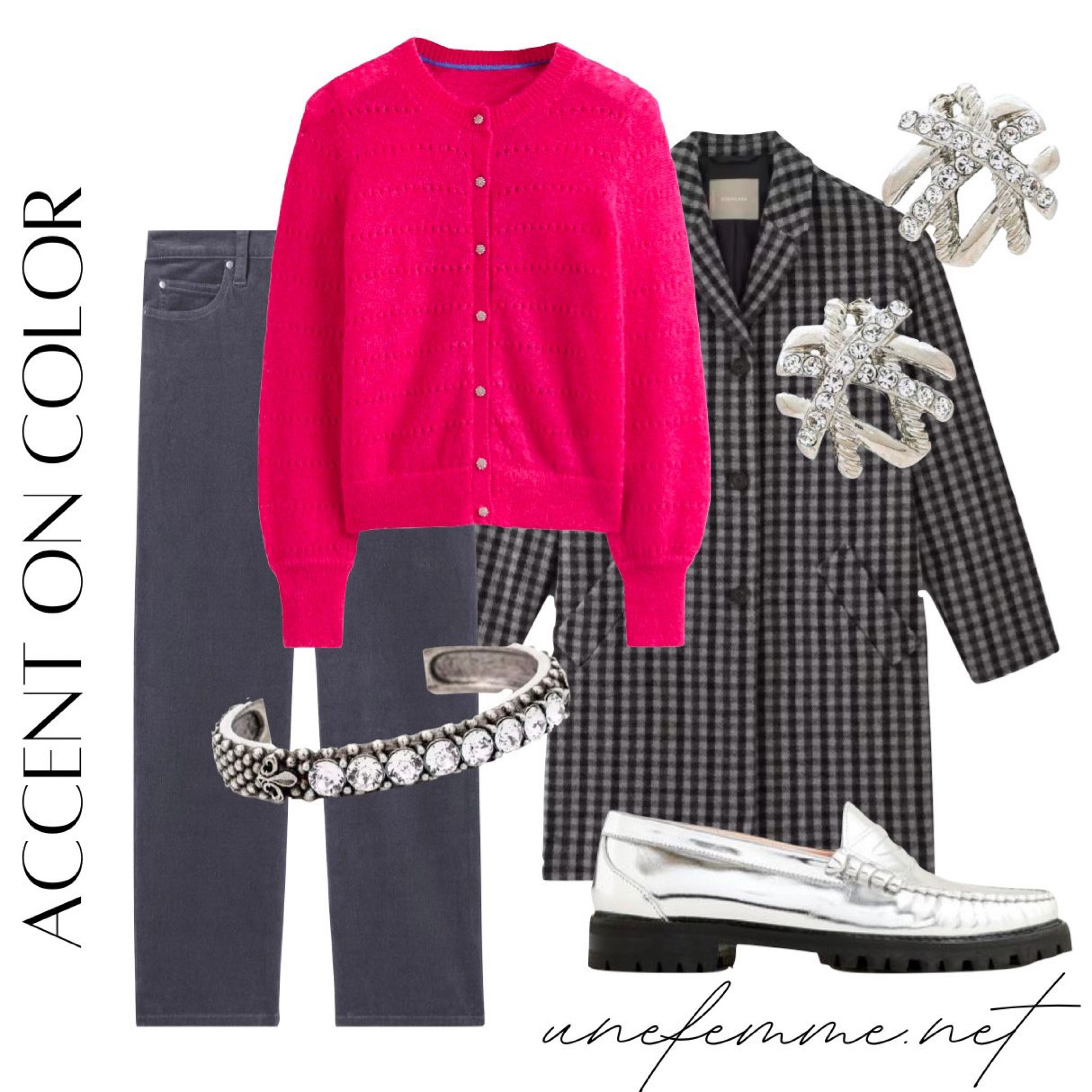 A bright cardigan adds a festive touch to a cool neutral outfit. Perfect for those casual holiday gatherings  

#LTKHoliday #LTKSeasonal #LTKover40