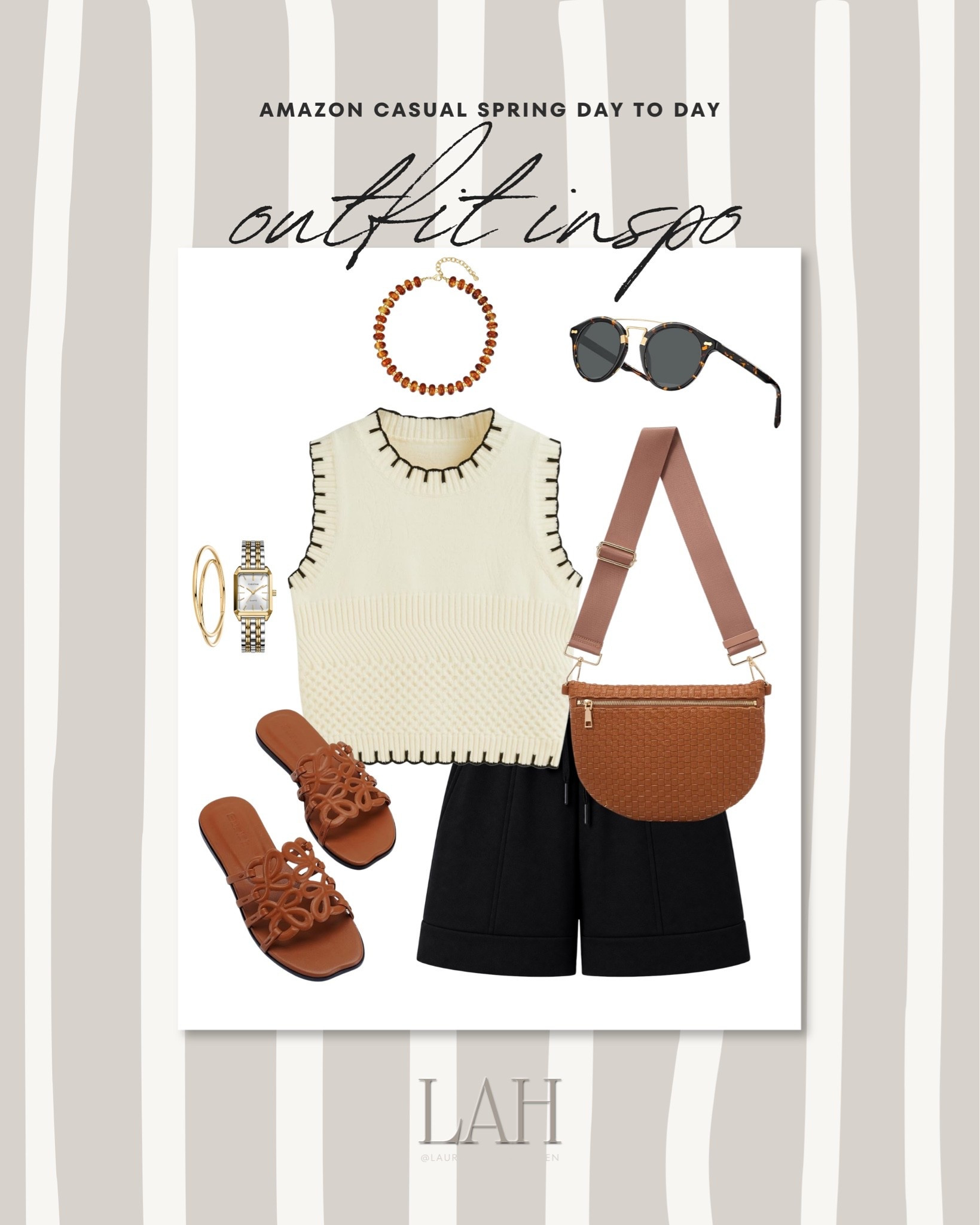Casual spring outfit idea from Amazon! Some of these accessories and clothing pieces remind me of the designer finds—you can hardly tell a difference! Trendy, casual, comfortable, and cute!

#LTKootd #LTKgrwm