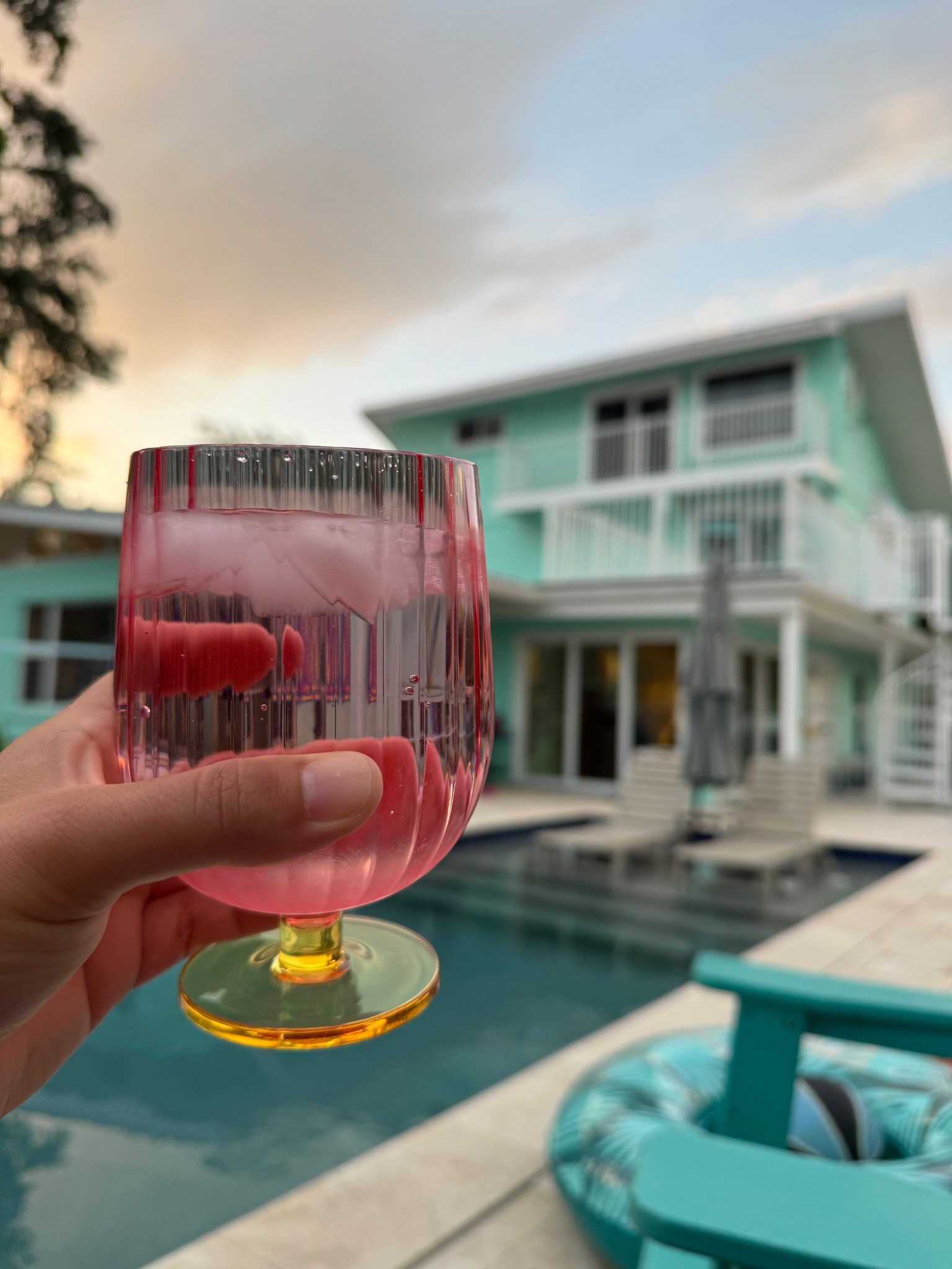 Acrylic goblets. Perfect around the pool. Comes in a few colors… wine glasses in the same style also available.

#LTKHome #LTKParties #LTKSwim