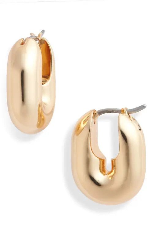 Jenny Bird Puffy U-Link Earrings in Gold at Nordstrom | Nordstrom