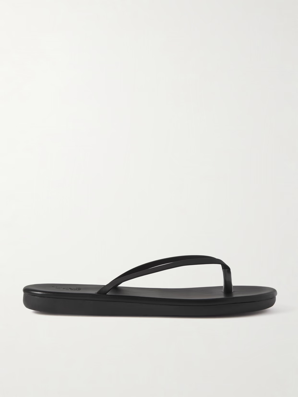 Ancient Greek Sandals - Saionara Leather Flip Flops - Black | NET-A-PORTER (UK & EU)